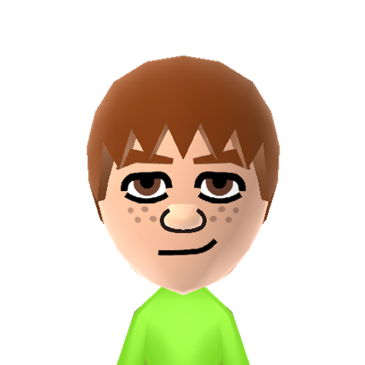 Conley Mii character: A Mii from Preston's Custom Mii Modpack (WS)