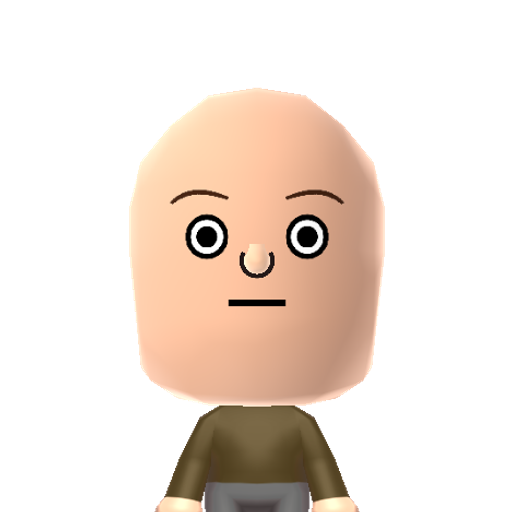 Bread Boy Mii character preview
