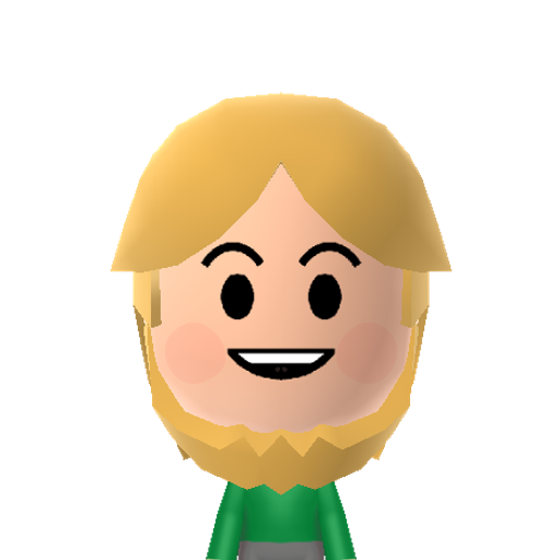 Flowey Mii character preview