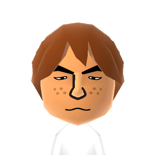 NINTENDO Mii character: A Mii found in unused WaraWara files