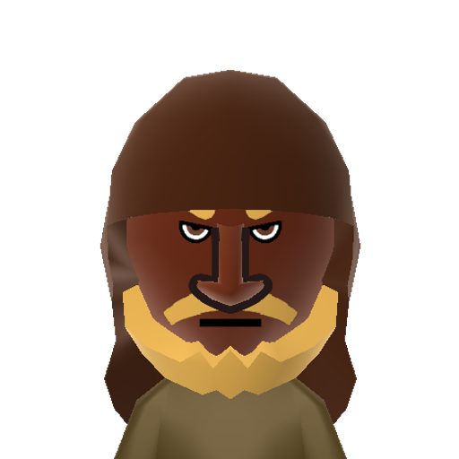 Old Man U Mii character preview