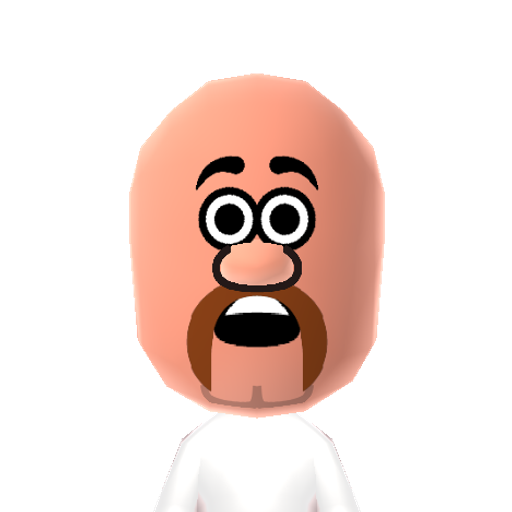 Uncle G Mii character: From "Uncle Grandpa" on Cartoon Network. Good Morning!