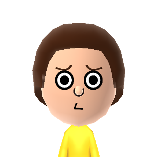 Morty Mii character preview