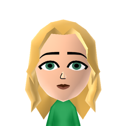 Dawn Mii character preview