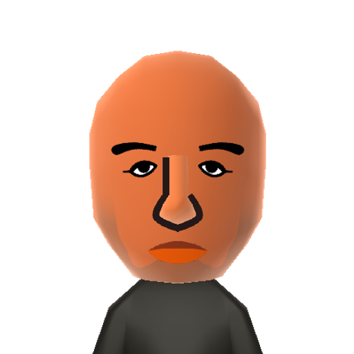 Vin Diesel Mii character preview