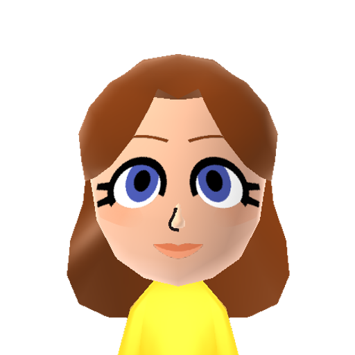 Daisy Mii character: The other princess from the Mario games.
