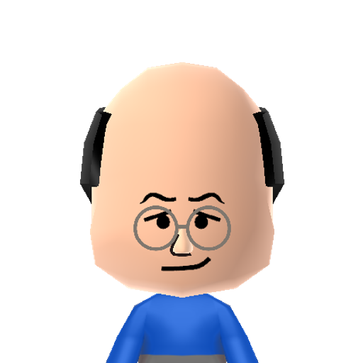 Costanza Mii character: Character from "Seinfeld" played by Jason Alexander.