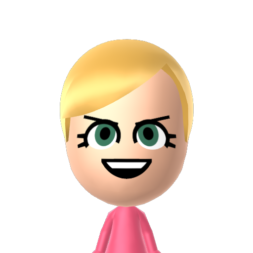 Tiff Mii character: a Mii used in Mii Fighter QR Codes Series / Custom Mii Fighter Versus