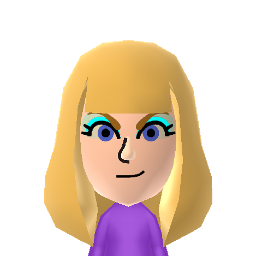 Pacifica Mii character: From "Gravity Falls" on the Disney Channel.