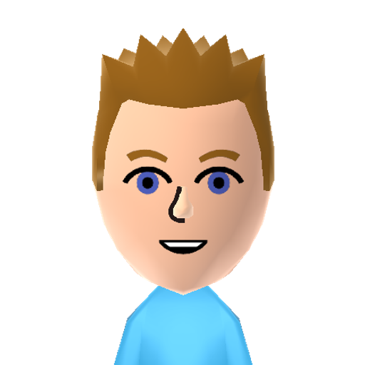 Curtis Mii character preview