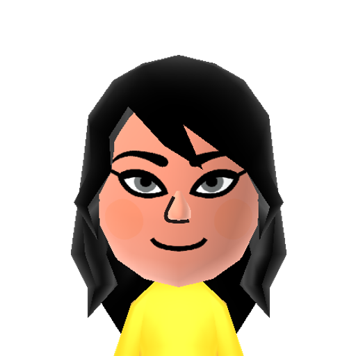 Cassie Mii character preview