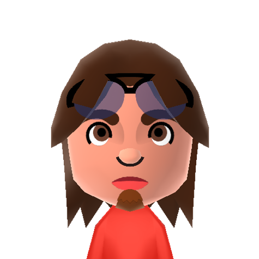 Apolo Ohno Mii character: The Olympic short track speed skating gold medalist. He holds more Winter Olympic medals than any other U.S. athlete in history.