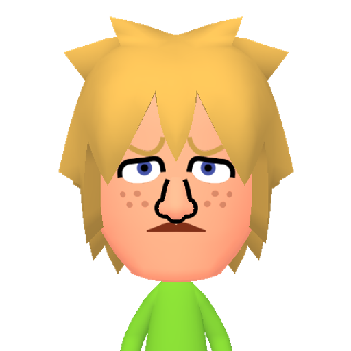 no name Mii character: This Mii is from the Switch SDK as a SampleDB Mii.
