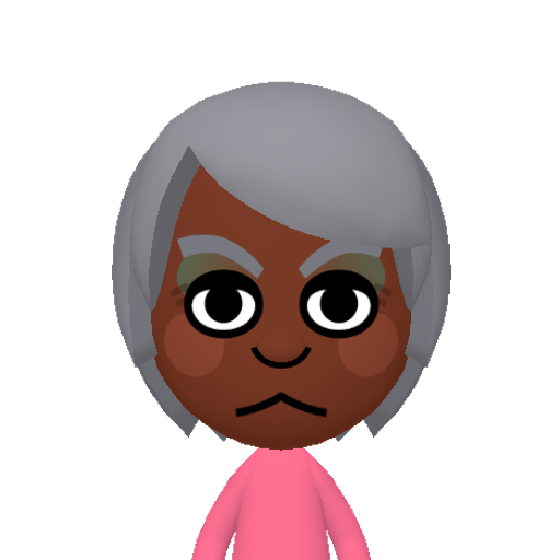萜萦萱萸萼葆葑葙葚葜 Mii character: This Mii is from the Switch SDK as a SampleDB Mii.