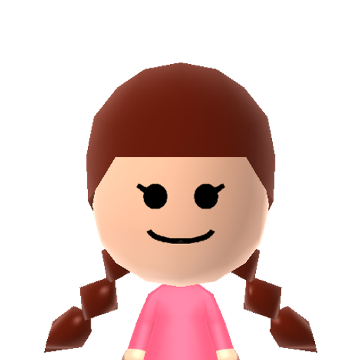 Toadette Mii character preview