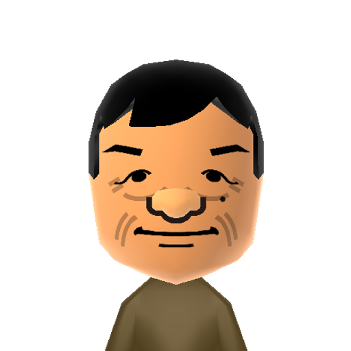 にかく Mii character preview