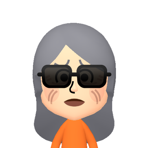 蝣蝤蝥蝮蝰蝻蝼蝽蝾螂 Mii character: This Mii is from the Switch SDK as a SampleDB Mii.