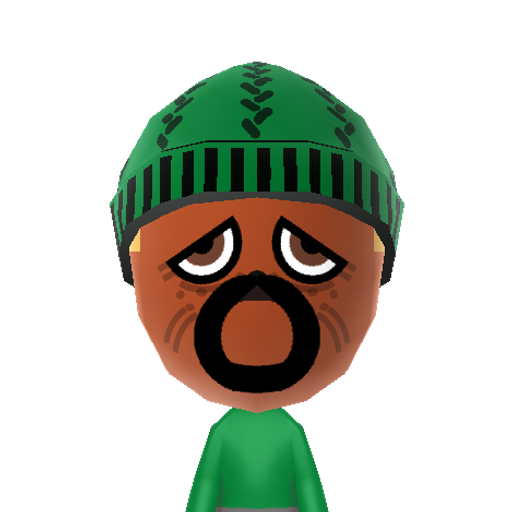 Deku Link Mii character preview