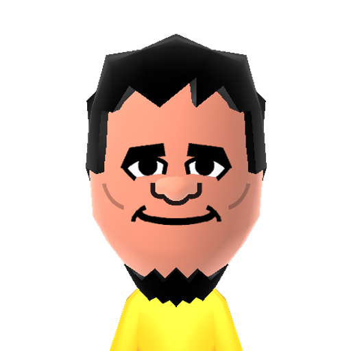 Terrence Mii character: Custom CPU Miis made by DezzyTheMaker, also used Mii Olympics in Wii Sports, Mii Olympics in Wii Sports Resort, and Mii Olympics in Wii Party, a Mod for Wii Sports, Wii Sports Resort, and Wii Party respectivel.