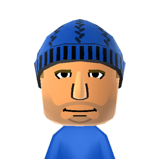 H3H3 Mii character: Along with his wife, Hila Klein, he makes reaction videos critiquing other YouTubers.