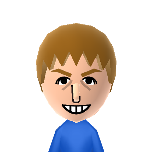 no name Mii character: A Mii from Dillon's Dead-Heat Breakers