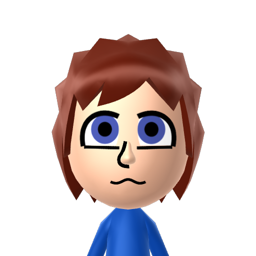 ? Mii character: A Mii uploaded to Check Mii Out Channel (WiiLInk)