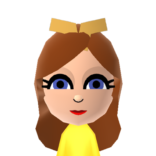 Daisy Mii character preview