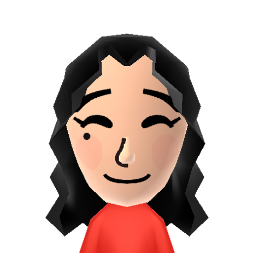 062 Mii character: A Mii from the Tomodachi Collection is interesting! MII Tsukuru Book