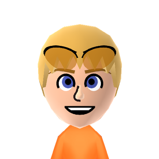 Rod Mii character: Bachelor from the game "Harvest Moon: A New Beginning".