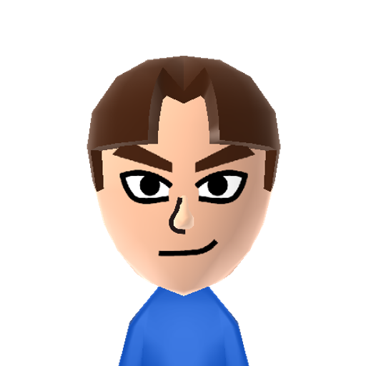 Trunks Mii character: This is a Mii uploaded for the 3DS version and distributed by Mii Central for both the 3DS and Switch versions of Miitopia.