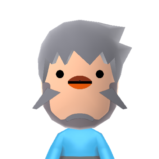 2.MawaruP. Mii character: from the anime "Mawaru Penguindrum"