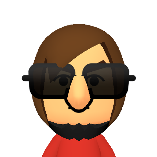 MaxDepthH Mii character: This Mii is from the Switch SDK as a SampleDB Mii.