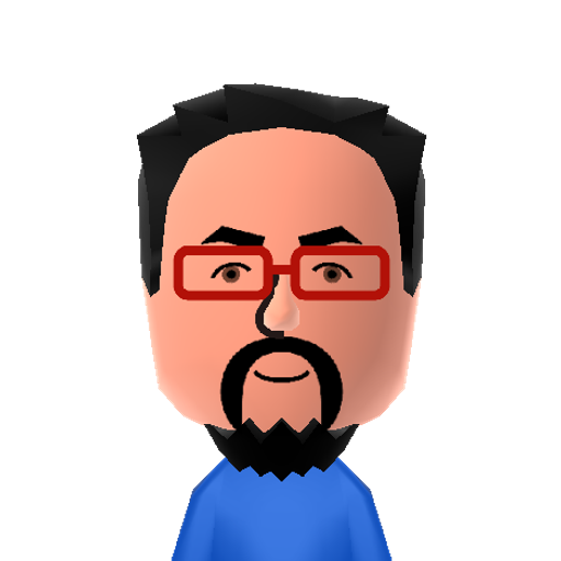 Andreu BFN Mii character: A Spanish comedian and late night show host.