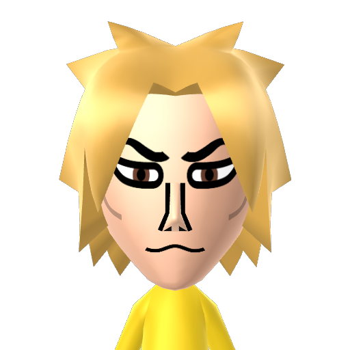 Dio Brando Mii character: These are extracted and derived from the Mii Central Miis from the 3DS Miitopia.