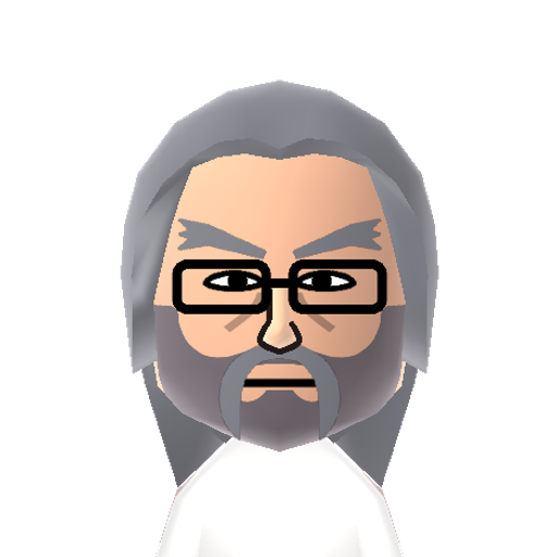 Dr.Hoffman Mii character: The Director of Hope Hospital and Executive Director of Caduceus USA from the game "Trauma Center: Second Opinion".
