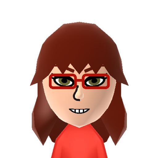 Grell Mii character preview