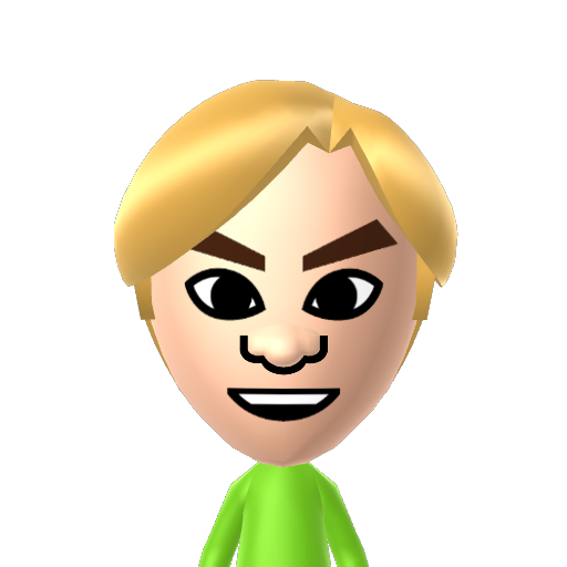 ? Mii character: A Mii uploaded to Check Mii Out Channel (WiiLInk)