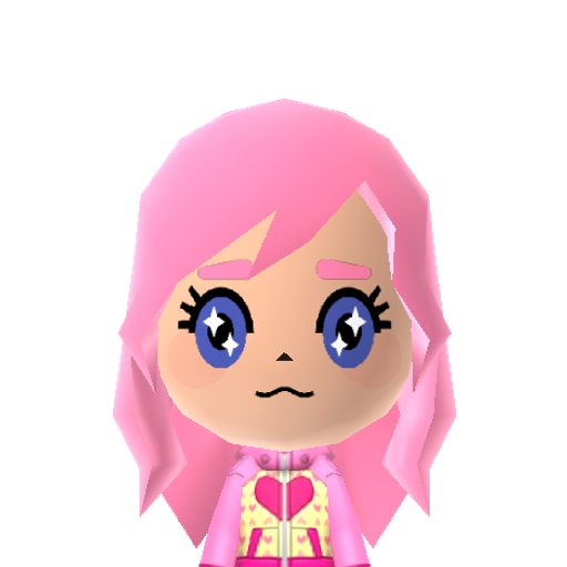 Sylveon Mii character: This Mii is a resident on OhhMyKawaii's island