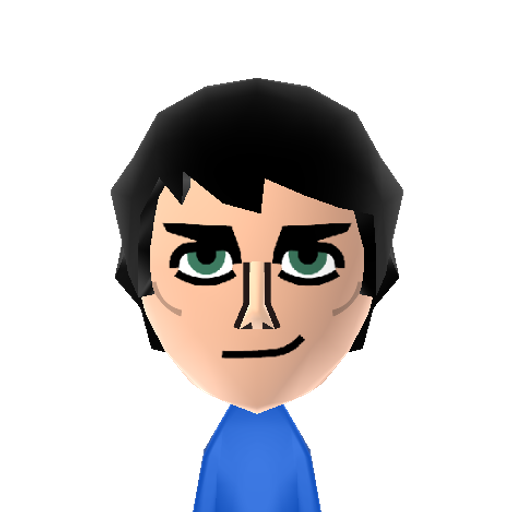 Sherlock Mii character: Popular fictional detective portrayed by Benedict Cumberbatch on BBC's "Sherlock".