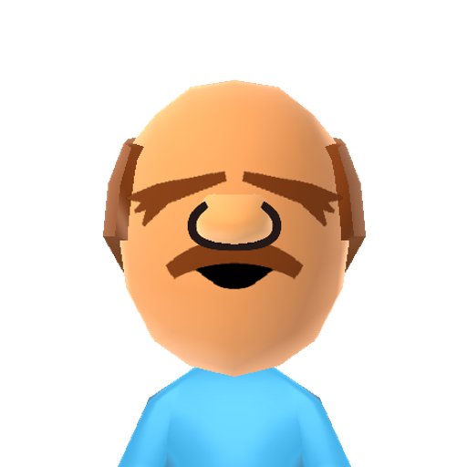Swede Chef Mii character: The zany, yet destructive chef from "The Muppet Show". Bork Bork Bork.