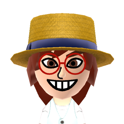 Alastor Mii character preview