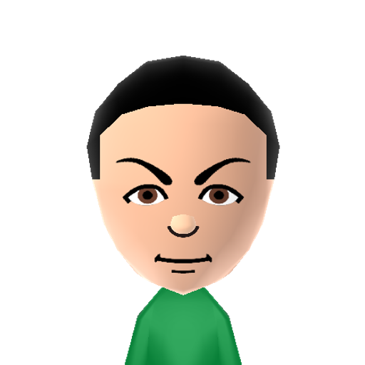 Uendo Mii character: From Phoenix Wright: Ace Attorney games. A Rakugo performer who's a witness in "Turnabout Storyteller".