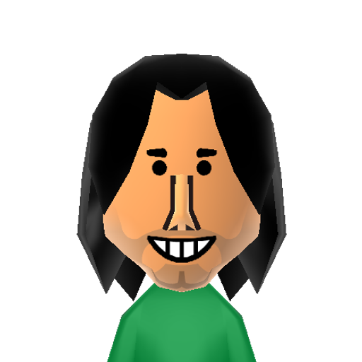 Chris McL. Mii character: He is the host of the "Total Drama" Series.