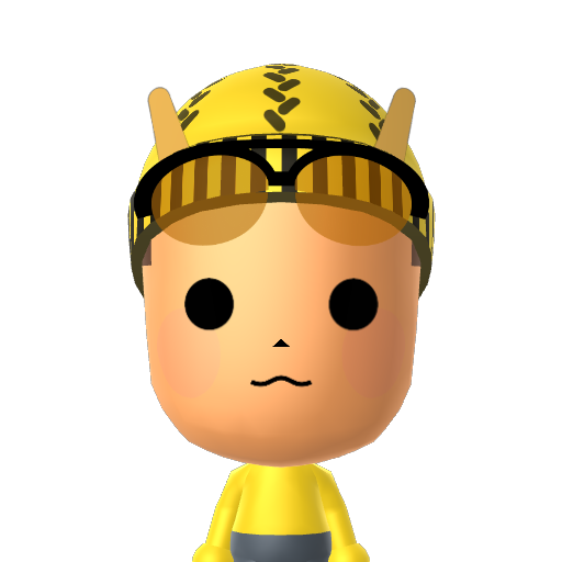 ? Mii character: A Mii uploaded to Check Mii Out Channel (WiiLInk)
