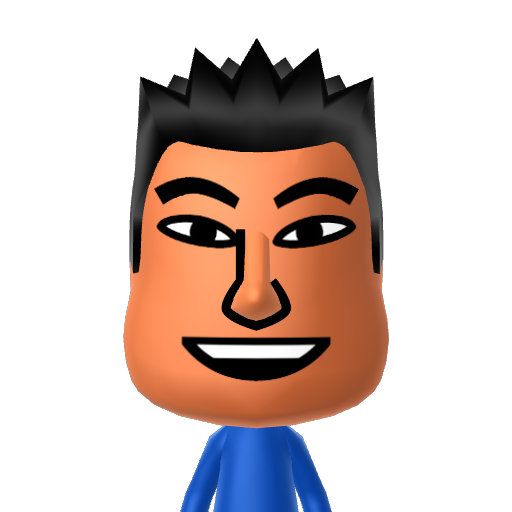 Male 02 Mii character: A Mii from Hasbro Family Game Night 3
