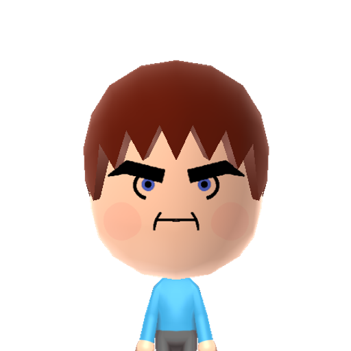 Ross Mii character preview