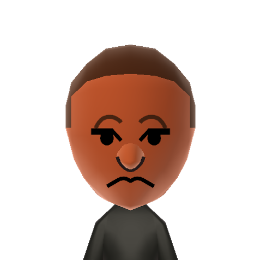 Kyle Mii character preview