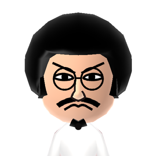 Sengoku Mii character: Fleet Admiral of the Marines from the anime/manga "One Piece".