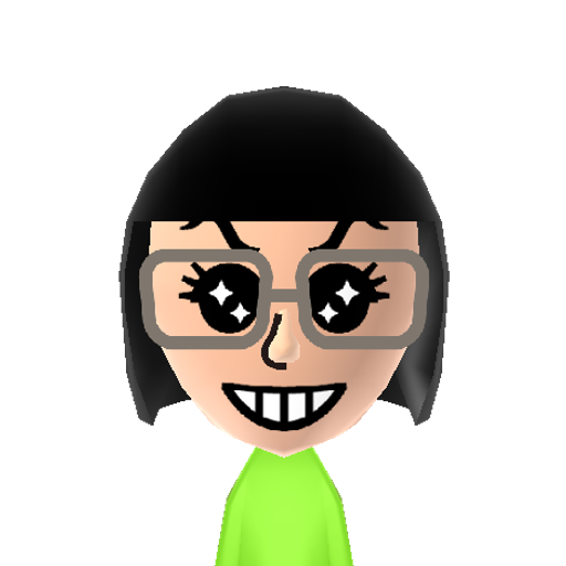 baldis sis Mii character: A Mii uploaded to Check Mii Out Channel (WiiLInk)