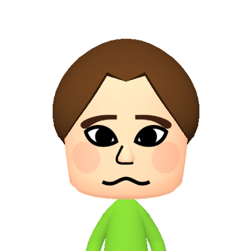 no name Mii character: This Mii is from the Switch SDK as a SampleDB Mii.